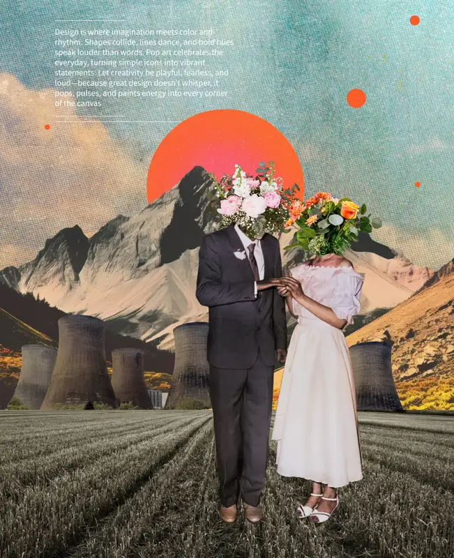 flower couple Parallel Worlds david Hopkins digital artist marbella flower couple Parallel Worlds david Hopkins digital artist marbella