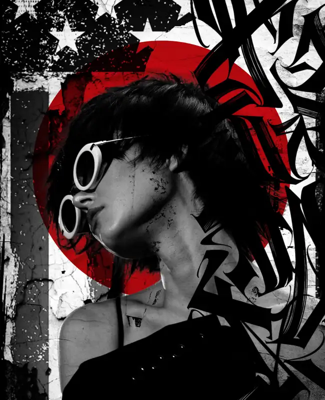 pop art girl david Hopkins contemporary artist pop art girl david Hopkins contemporary artist
