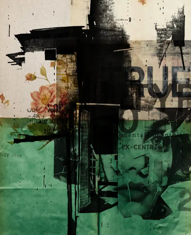 Beautiful noise green david hopkins contemporary artist marbella