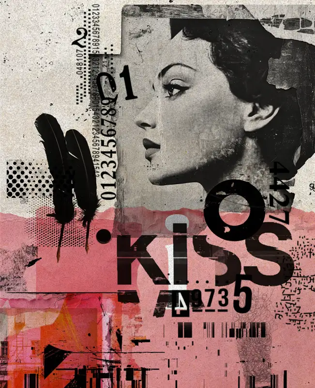 Beautiful noise pink david hopkins contemporary artist marbella